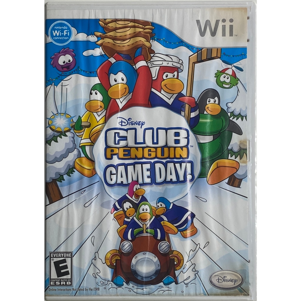 Club Penguin: Game Day! - Nintendo Wii - Original - Mídia Física