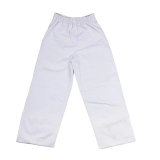 Calça de Brim Branca Uniforme Profissional- UNISSEX em Oferta na Shopee