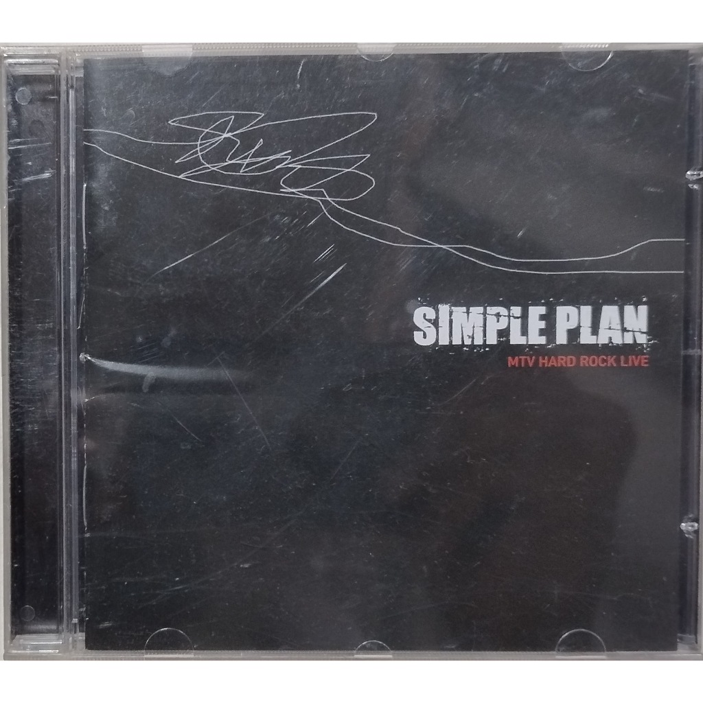 Cd Simple Plan Mtv Hard Rock Live Otimo Estado