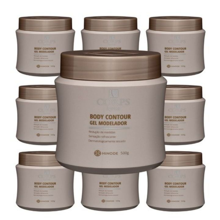 GEL MODELADOR CORPS HINODE 500 G (4 UNIDADES)