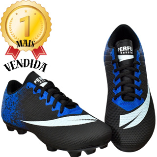 Chuteira Campo Adulto Infantil Colada e costurada PROMOÇÃO em Oferta na Shopee