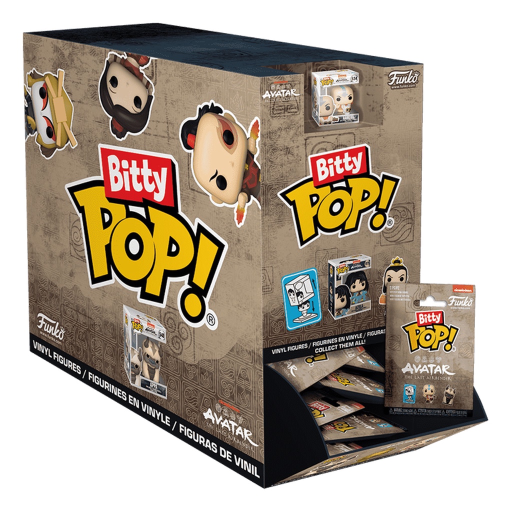 FUNKO MYSTERY BITTY POP! AVATAR THE LAST AIRBENDER (76387//83424) em Oferta na Shopee