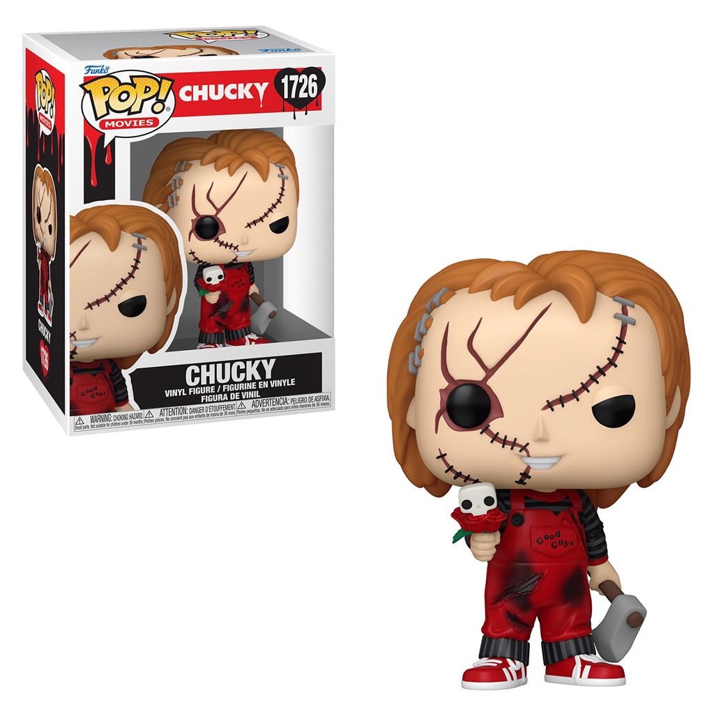 FUNKO POP MOVIES CHUCKY: CHILD'S PLAY VALENTINES - CHUCKY 1726