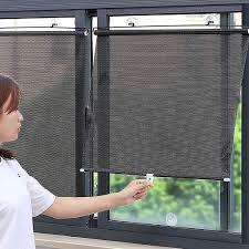Cortina Persiana Blackout Ventosas Janela Sala Quarto Escritório em Oferta na Shopee