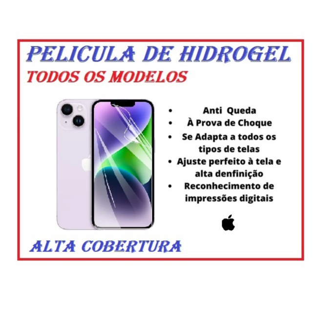 Película Hidrogel para IPhone 11 PRO 6 PLUS XS MAX IPHONE 6S IPHONE 7 8 12 MINI 12 PRO MAX IPHONEX 📱