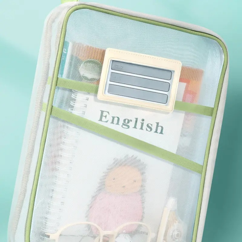 Pasta organizadora de Arquivos de Malha em Nylon Durável em Forma de L - Saco de Armazenam...