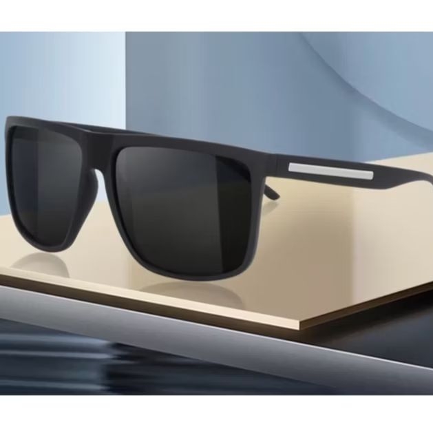 Óculos de Sol Masculino Moda Surf Retangular Proteção UV400 em Oferta na Shopee