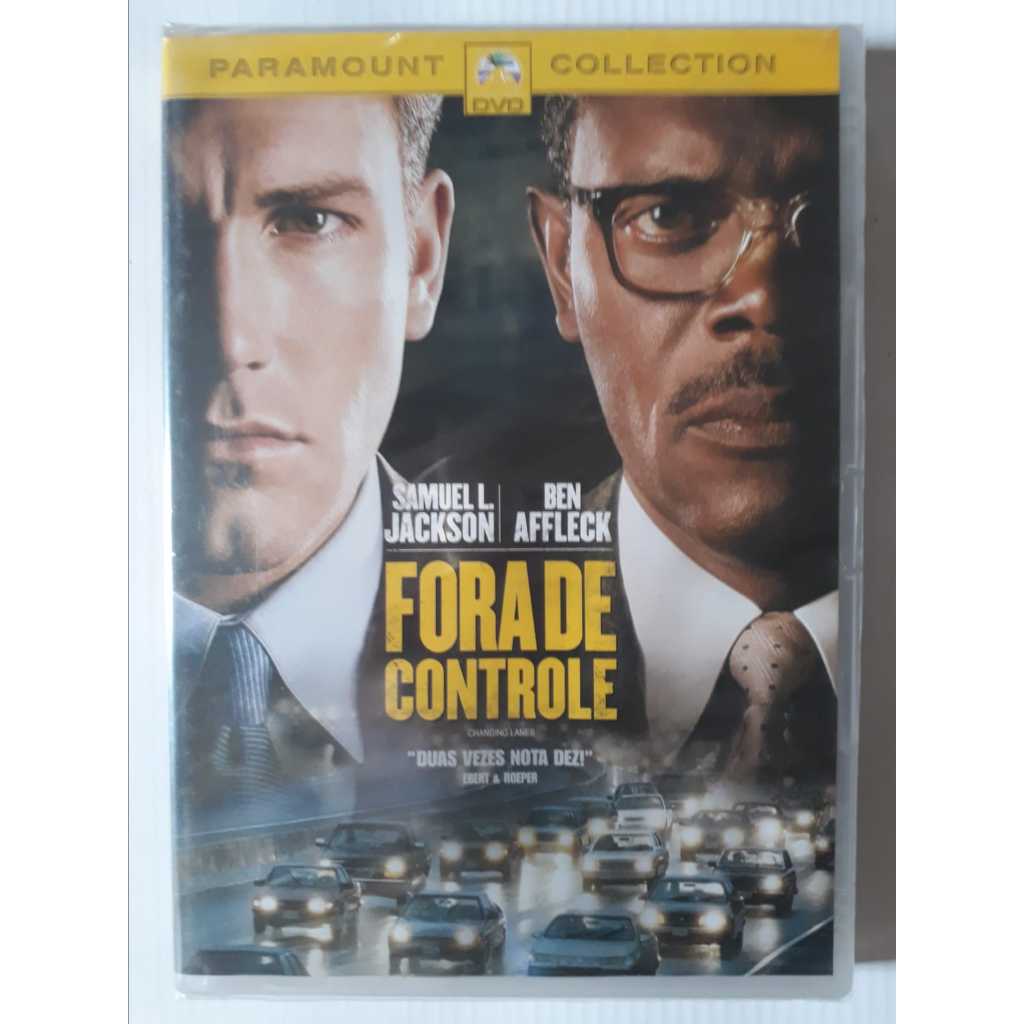 Dvd Fora de Controle - Samuel L. Jackson - Original Lacrado