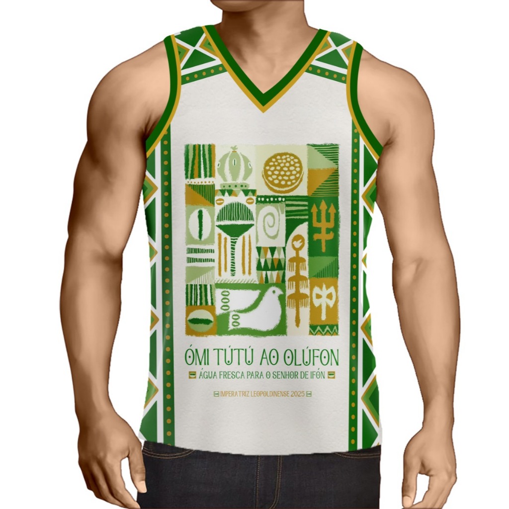Camiseta Regata Escola de Samba Imperatriz Leopoldinense Enredo Carnaval 2025 Personalizada Lançamento