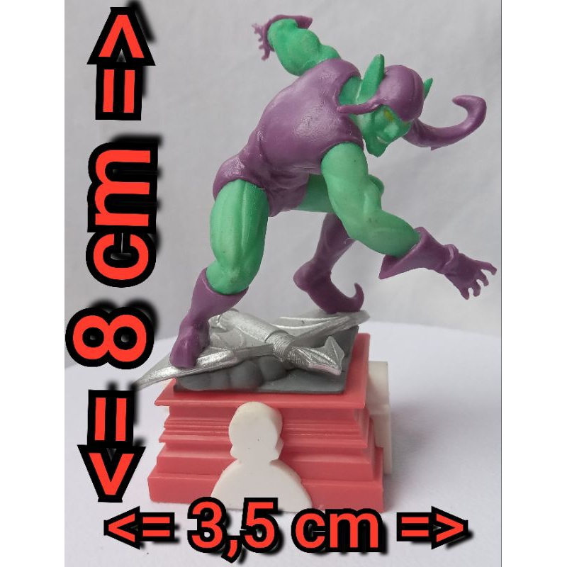 Miniatura Marvel DUENDE VERDE Coleção Peça de Xadrez(SEM EMBALAGEM)Assim como no xadrez tradicional, a versão da Marvel.