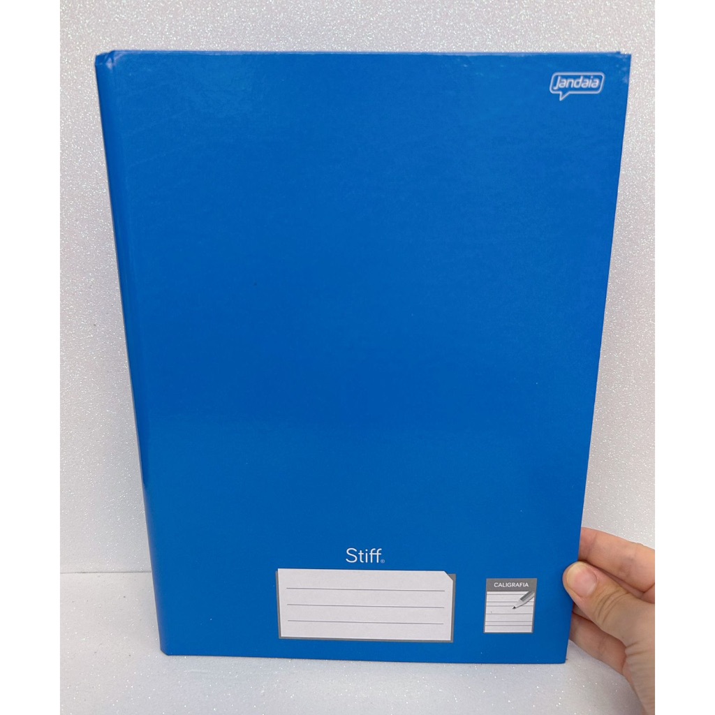 Caderno Brochura GRANDE (CALIGRAFIA STIFF ) Pedagogico Jandaia 96 Folhas Capa Dura.2026 em Oferta na Shopee
