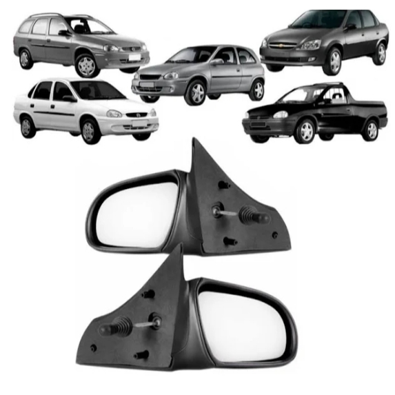Retrovisor C/Controle Corsa Wind Classic 94/16