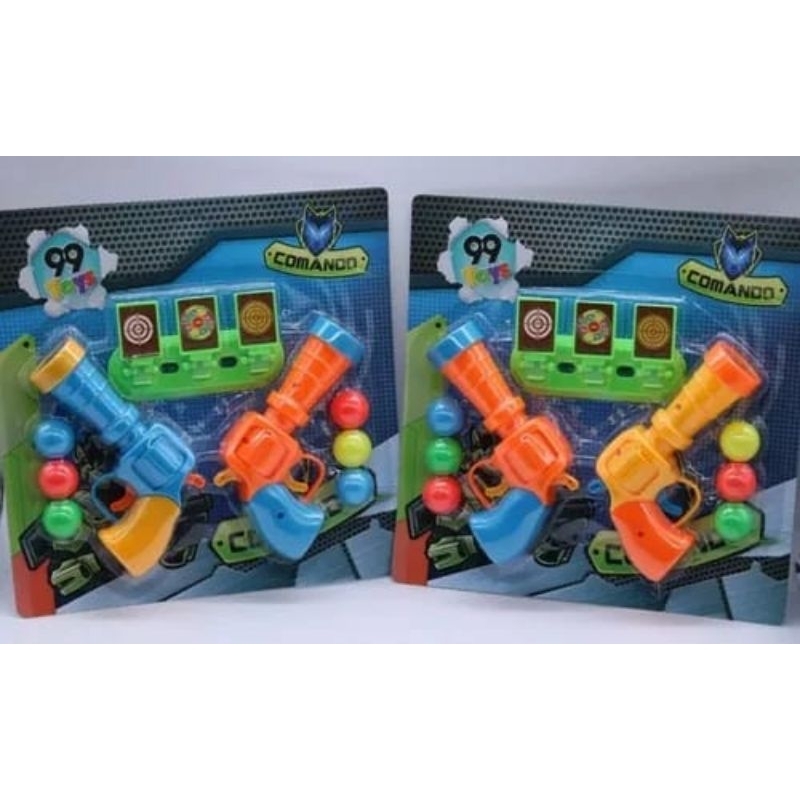 Brinquedo Infantil Lança Bolas - Arma De Brinquedo
