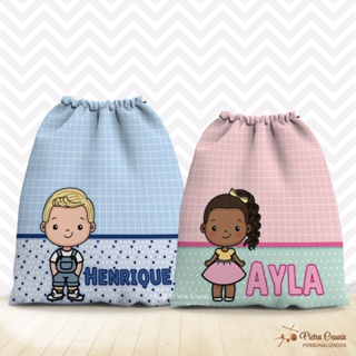 Saquinho Organizadores de Roupas personalizados em Oferta na Shopee