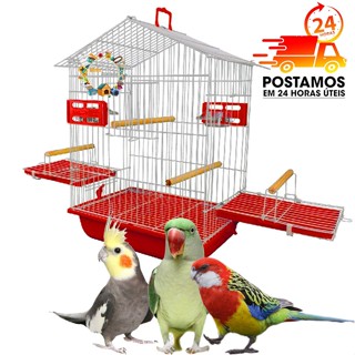Viveiro Gaiola Aberta Para Calopsitas Red Rumped Aves Mansas Poleiro Para Pássaros Livres em Oferta na Shopee
