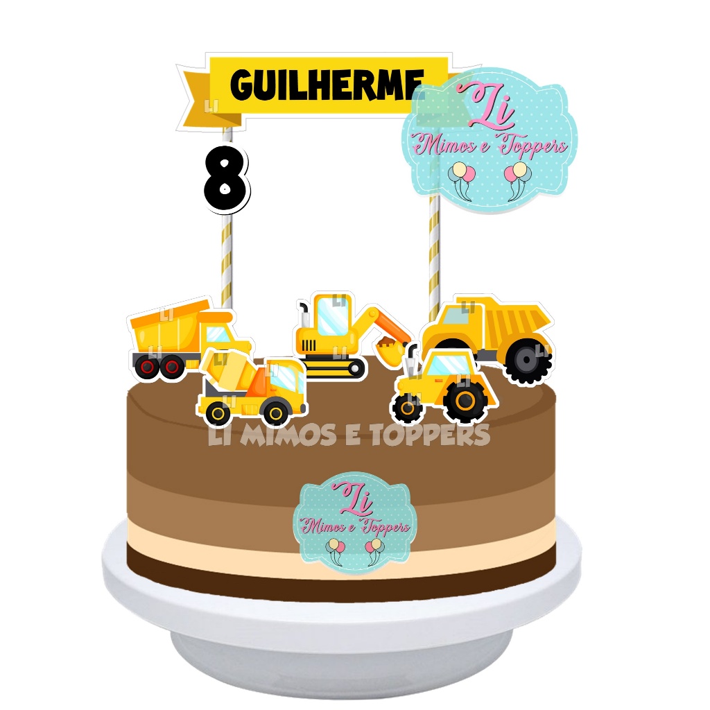 Bolo de Máquina Escavadeira - Comprar com Melhor Preço em Padaria