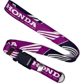1 Chaveiro HONDA Cycles Cordão ROXO. em Oferta na Shopee