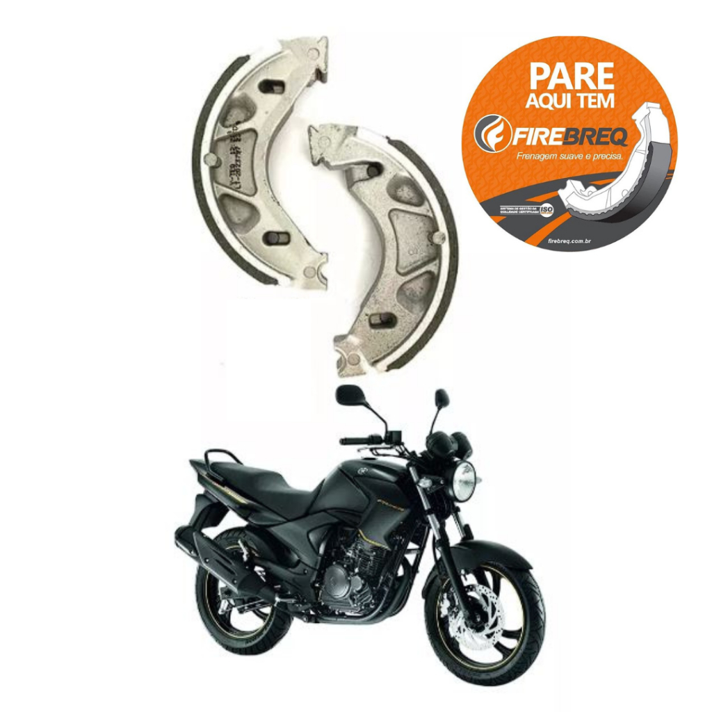 Patim Lona de Freio FACTOR 125 150 FAZER 150 FAZER 250 CROSSER 150 Firebreq