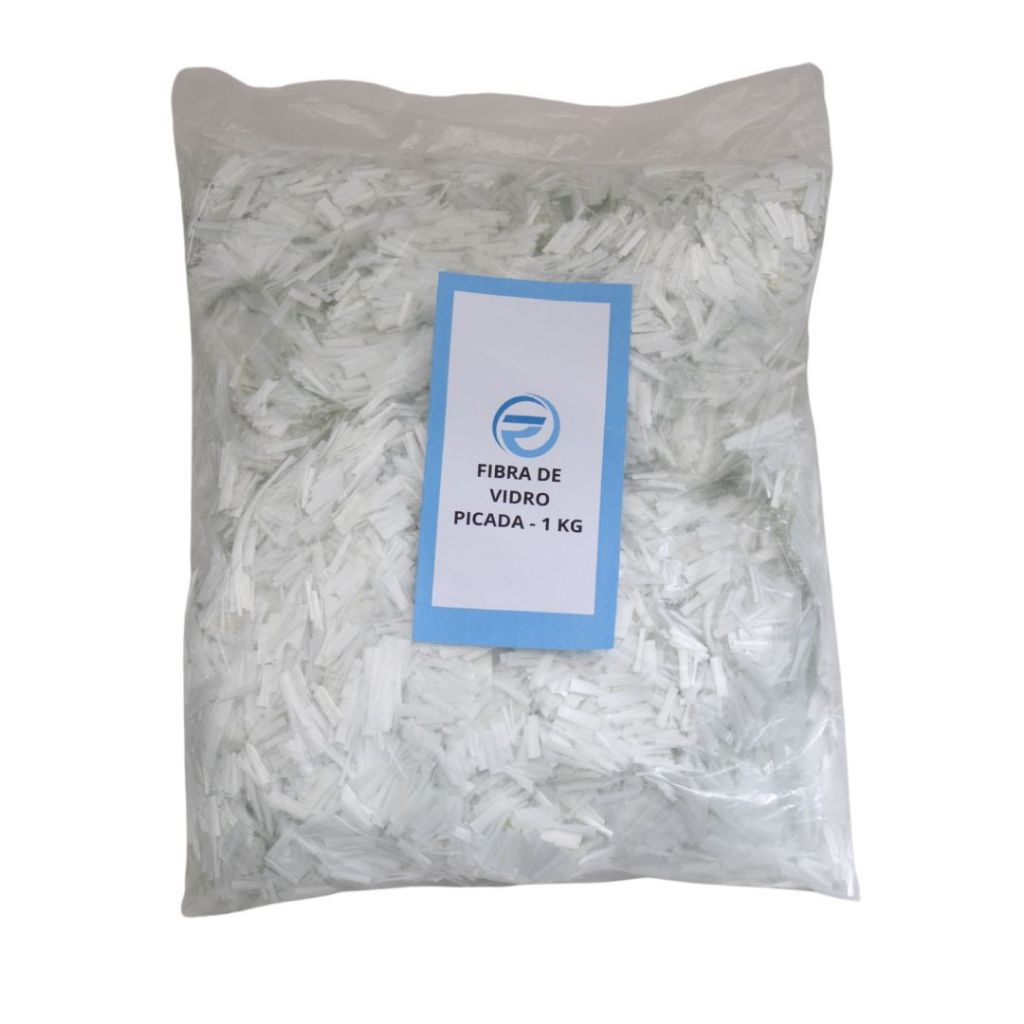 10 Kg de Fibra De Vidro Picada Para Concreto E Reboco em Oferta na Shopee