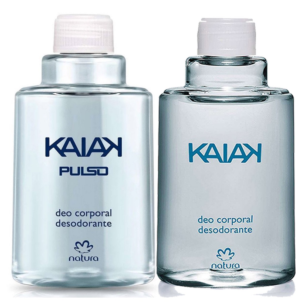 Refil Desodorante Deo Corporal Masculino Natura 100ml Kaiak Pulso + Kaiak