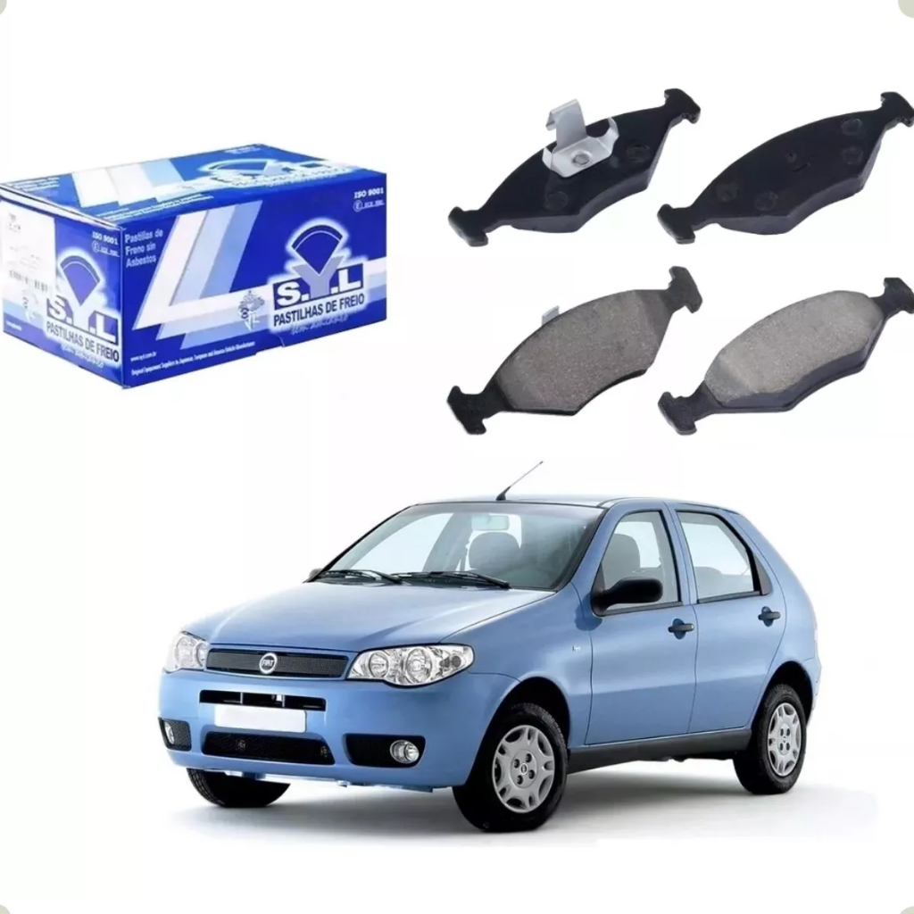 Kit Pastilha Dianteira Original Syl Palio Siena Fire em Oferta na Shopee