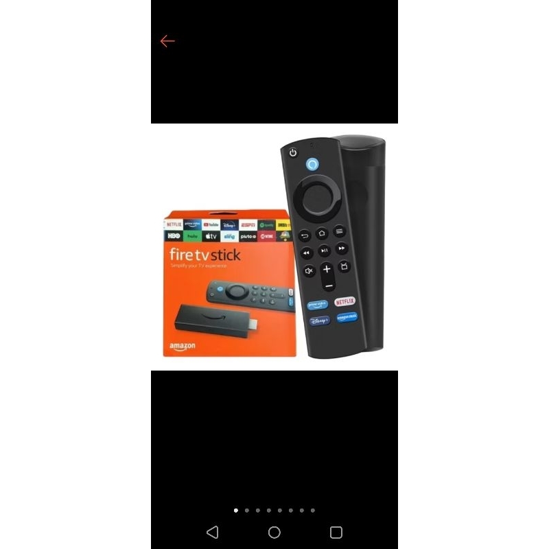 Amazon Fire Stick TV Full HD 3° Geração Alexa Comando de Voz Original..