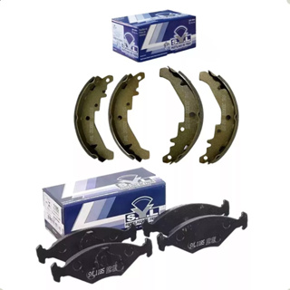 Kit Pastilha Dianteira Sapata Traseira Syl Palio Siena Fire em Oferta na Shopee
