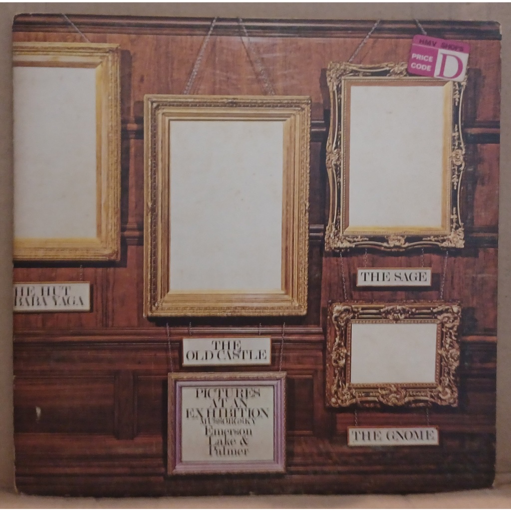 LP Disco De Vinil Emerson, Lake & Palmer - Pictures At An Exhibition 1971 Import. LP Muito Bom Capa Muito Boa Ler Descr.