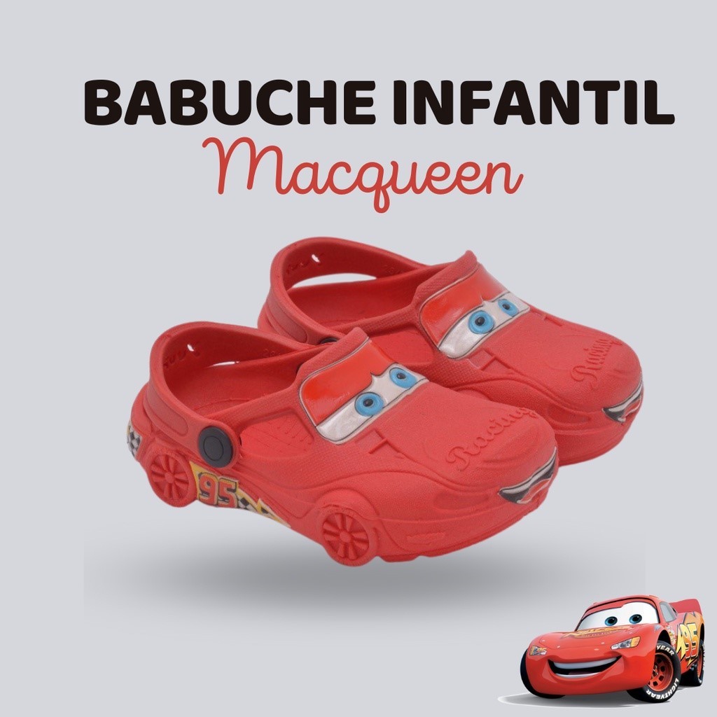 Babuche Relâmpago Mcqueen: Onde Comprar | BuscaProdutos