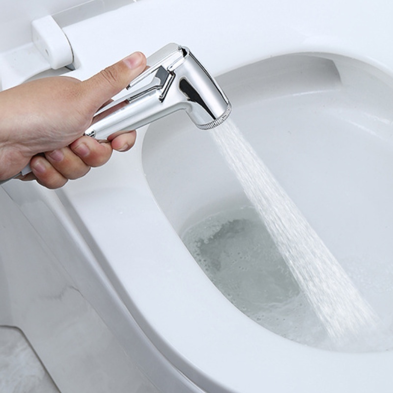 Ducha Higiênica Para Banheiro Completa Luxo Inox núcleo da válvula de cobre 1,2m Chuveirinho Privada