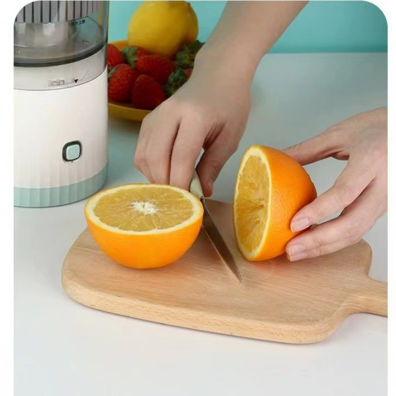 Espremedor Elétrico Laranja Limão Frutas Fazer Sucos Recarregável usb