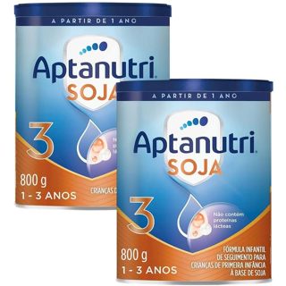 Kit 2 Latas Aptanutri Soja 3 800g em Oferta na Shopee
