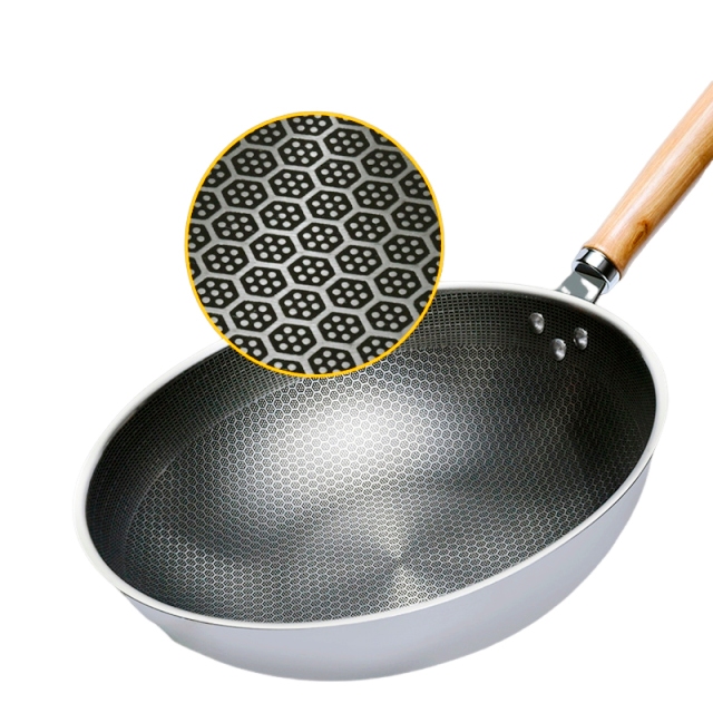 Imagem Frigideira Funda Wok Antiaderente Não Gruda Panela Gourmet Cozinha Profissional