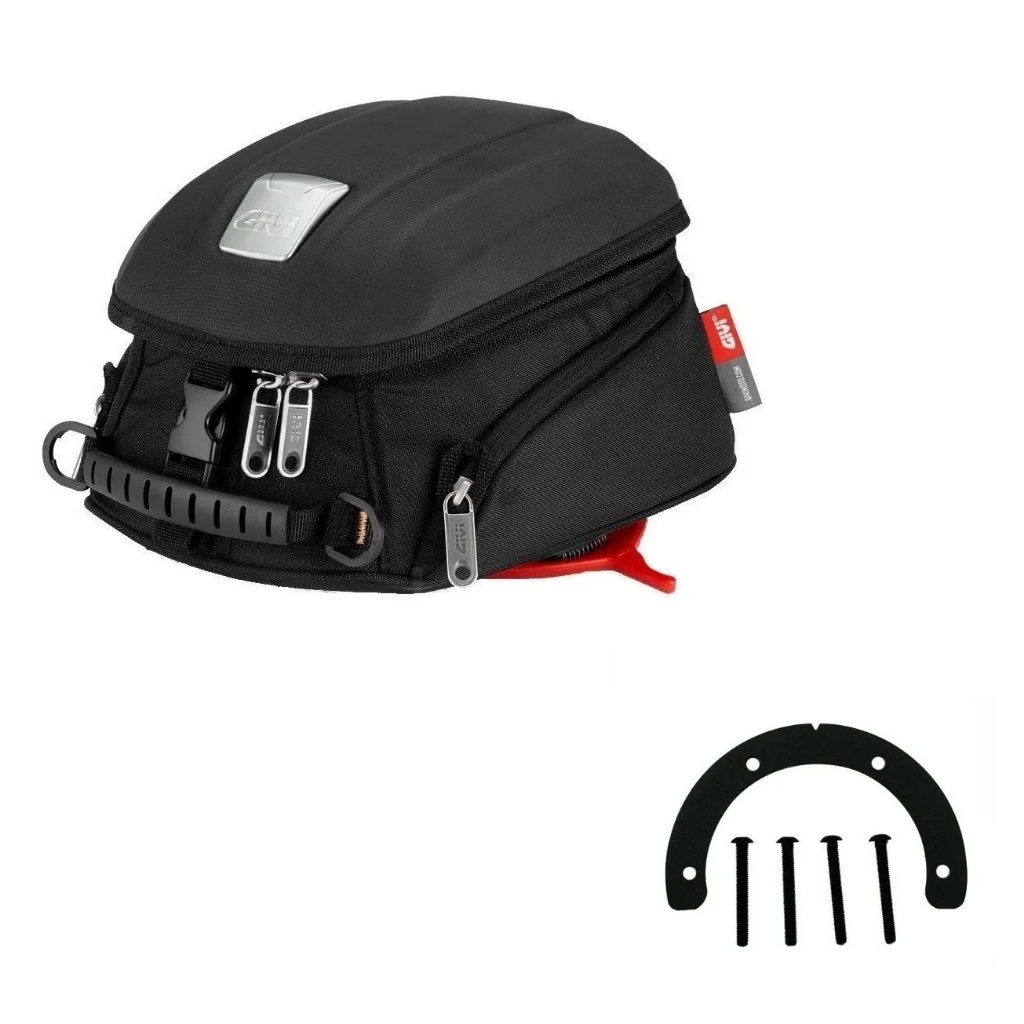 Bolsa Tanque 5l Givi Mt505 + Flange - Bmw F 750GS / F 850GS / R 1200GS / 1250 Gs / Ducati Mulstistrada (Ver aplicação)