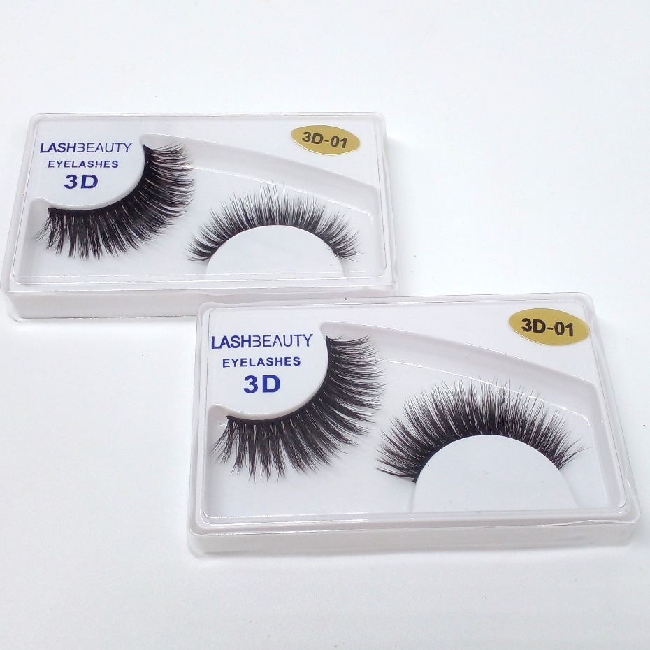 Cílios Postiços 3D - 1 PAR | LashBeauty ou Jiaoer Volume & Naturalidade | Escolha o Modelo - SQ3310