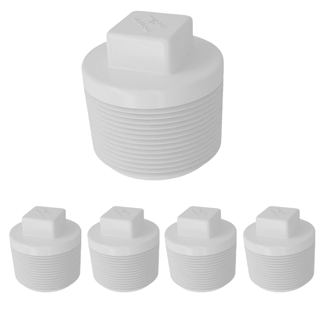 Pacote 50 unid Plug Tampão Roscavel 1/2" Fortlev em Oferta na Shopee