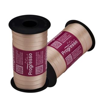 1~4 Fita de Cetim Bege 100 Metros 7Mm - Cód-236// em Oferta na Shopee