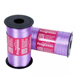 1~4 Fita de Cetim Lilás Lavanda 100 Metros 7Mm - Cód-356(CHOCO)