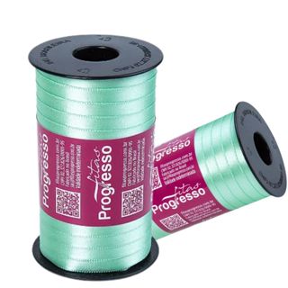 1~4 Fita de Cetim Verde Menta 100 Metros 7Mm - Cód-232 em Oferta na Shopee