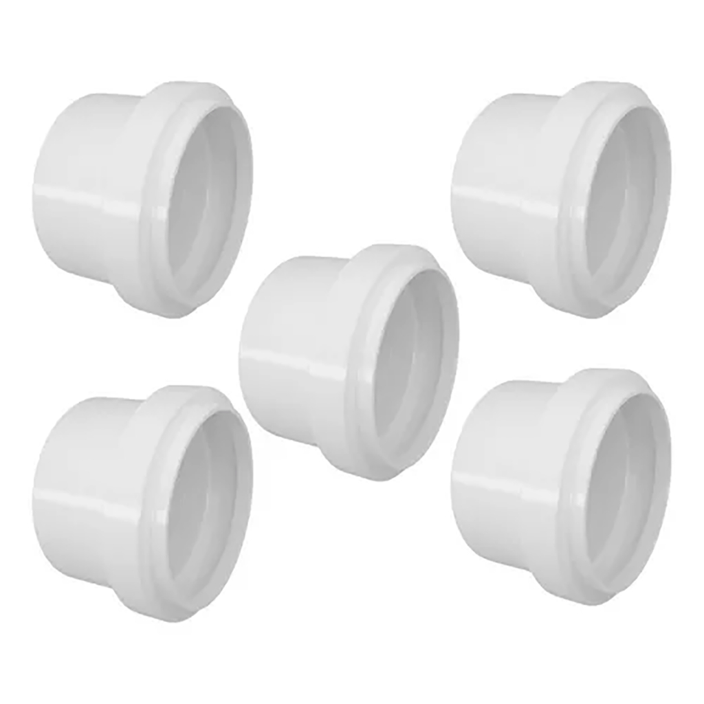Pacote 10 unid Cap Tampão para Tubo Esgoto 75mm Fortlev em Oferta na Shopee