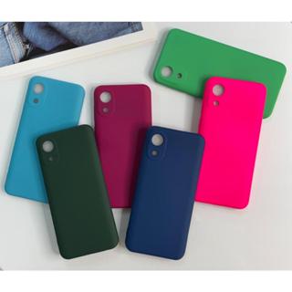 Capa Capinha Para Samsung A03 Core Silicone Aveludado Película Case em Oferta na Shopee