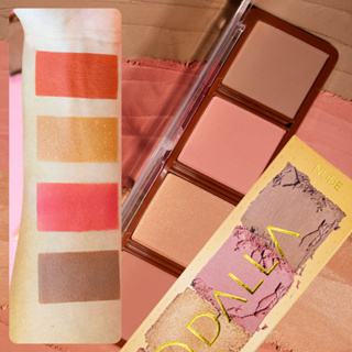 Paleta de Blush, Iluminador e Contorno Nude em Oferta na Shopee