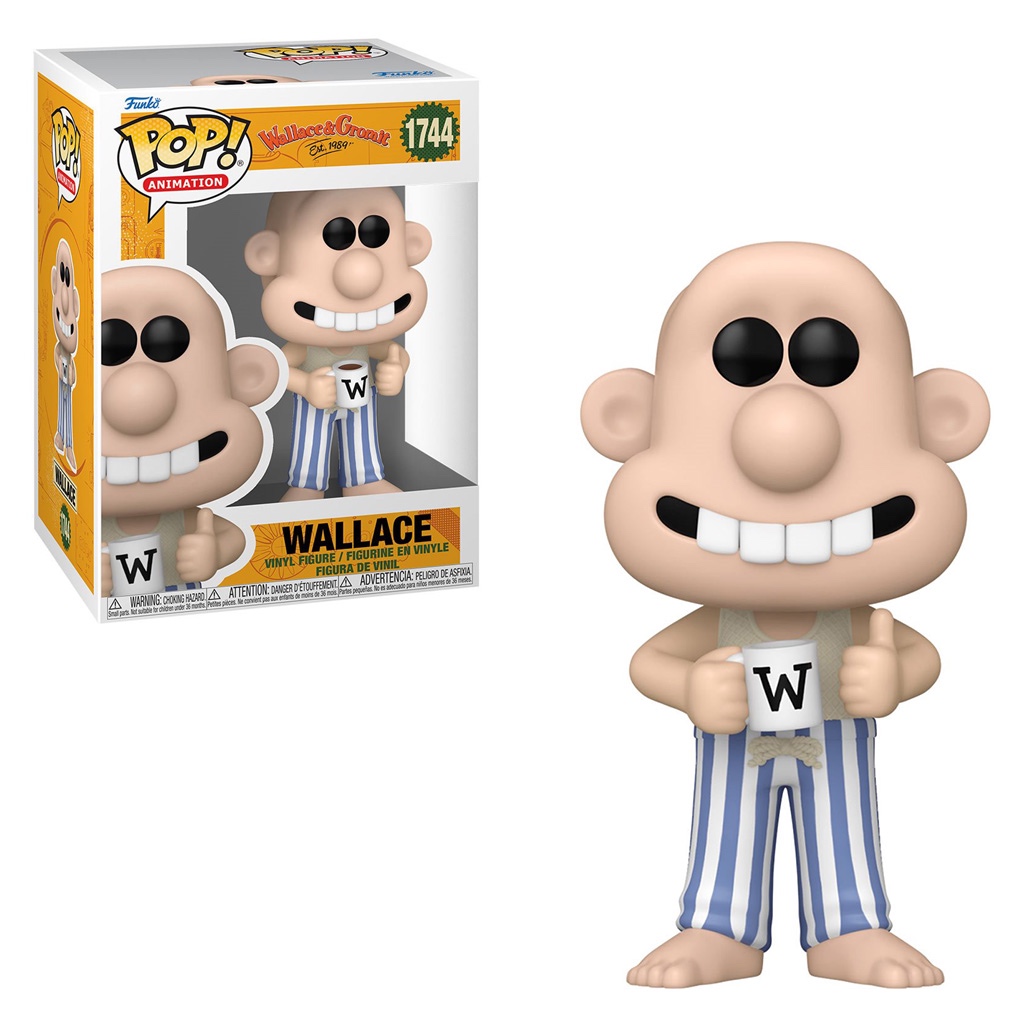 FUNKO POP ANIMATION WALLACE AND GROOMIT - WALLACE 1744