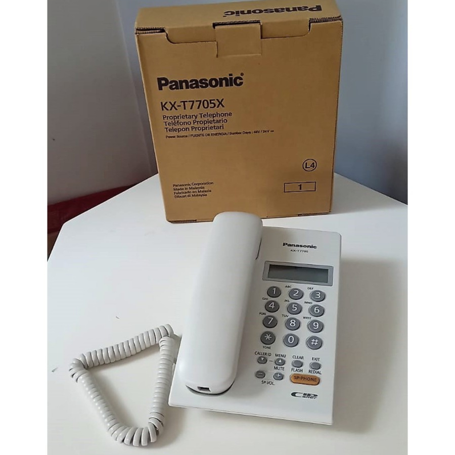 Telefone Panasonic com fio