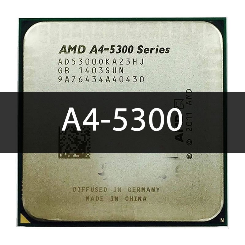 Processador AMD A4 5300 3.40/3.60Ghz 2/2 65W FM2 AD5300OKA23HJ