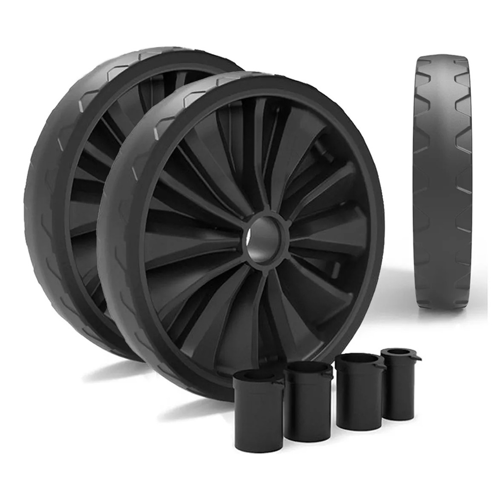 Kit 2 Rodas Universal 8Pol. Para Carro Carrinho De Mão Carga Feira Até 100kg Multiuso Profissional em Oferta na Shopee