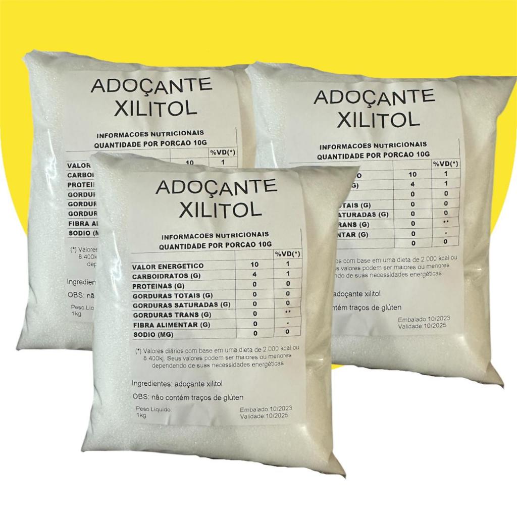 Adoçante Xilitol 3kg