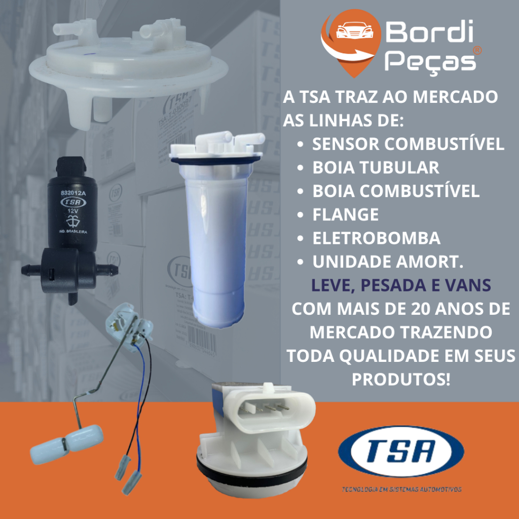 Flange da Bomba Combustível Compatível Doblo/Stilo/Punto/Lin
