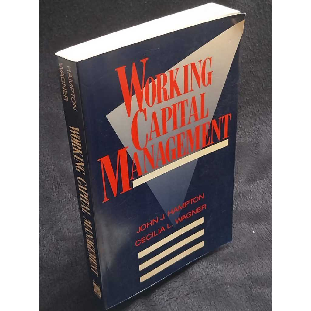 Livro Working Capital Management Livros em Inglês Negócios Sebo de Livros Usados Desapego de Livros