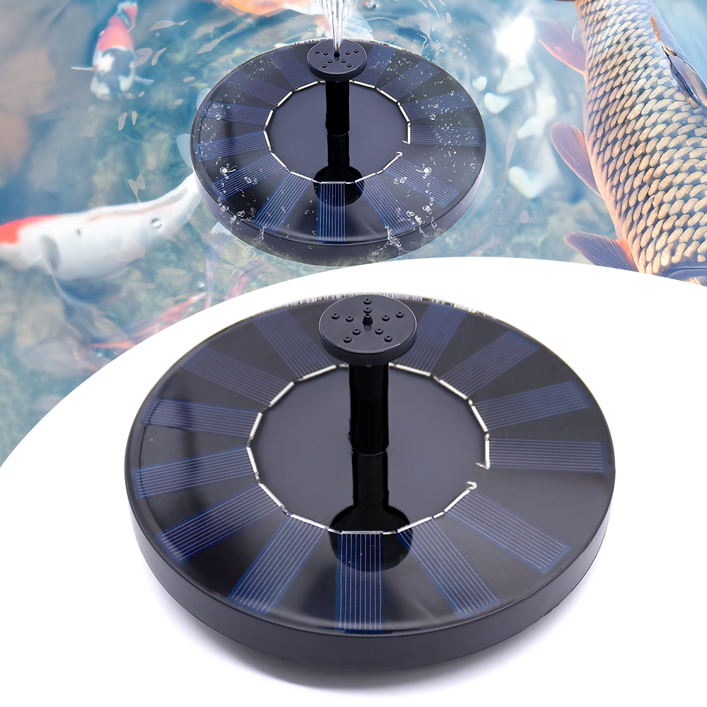 Fonte Chafariz Flutuante De Água Para Jardim Lago Piscina de Energia Solar em Oferta na Shopee